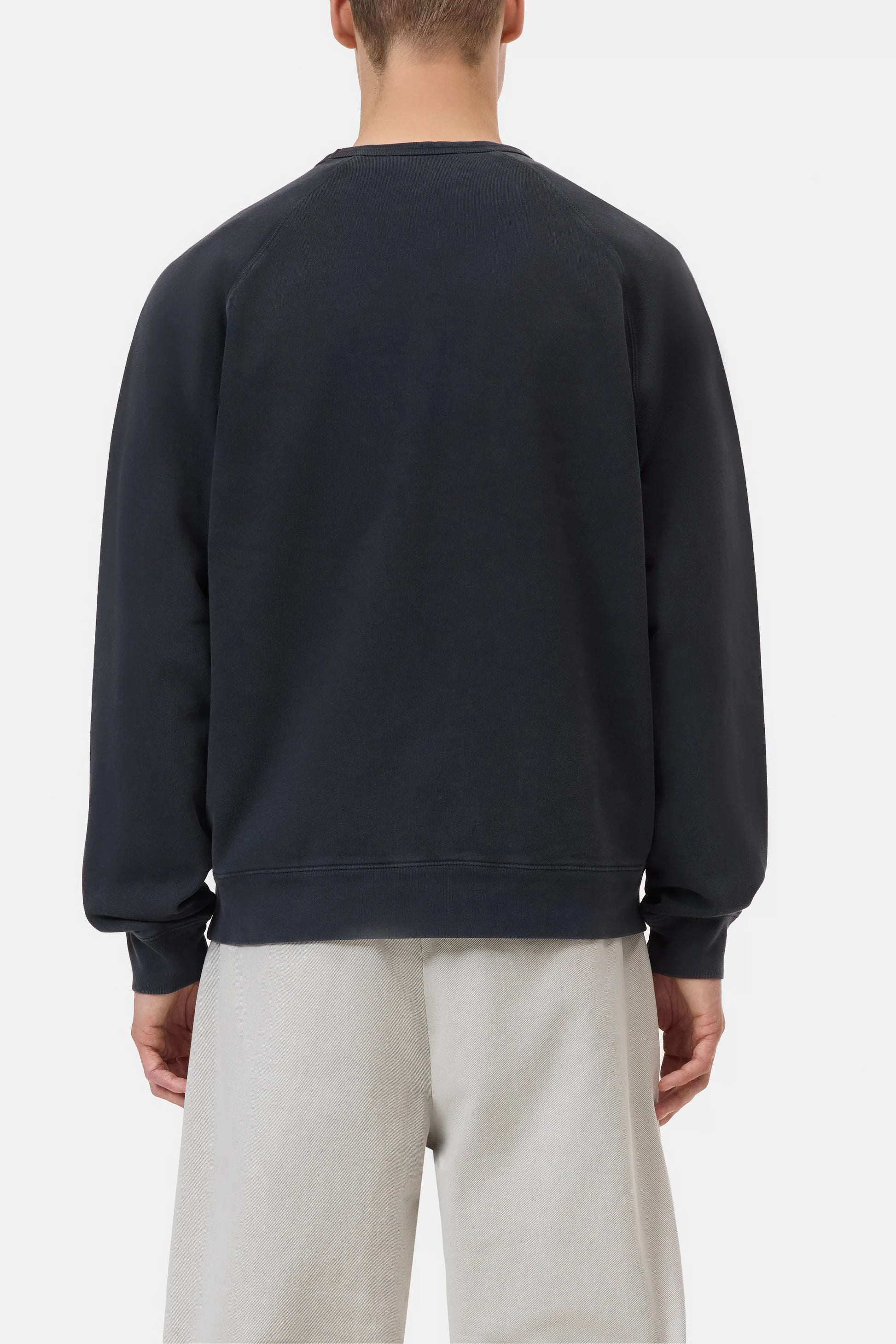 Closed Organic Cotton Raglan Sweatshirt - Black