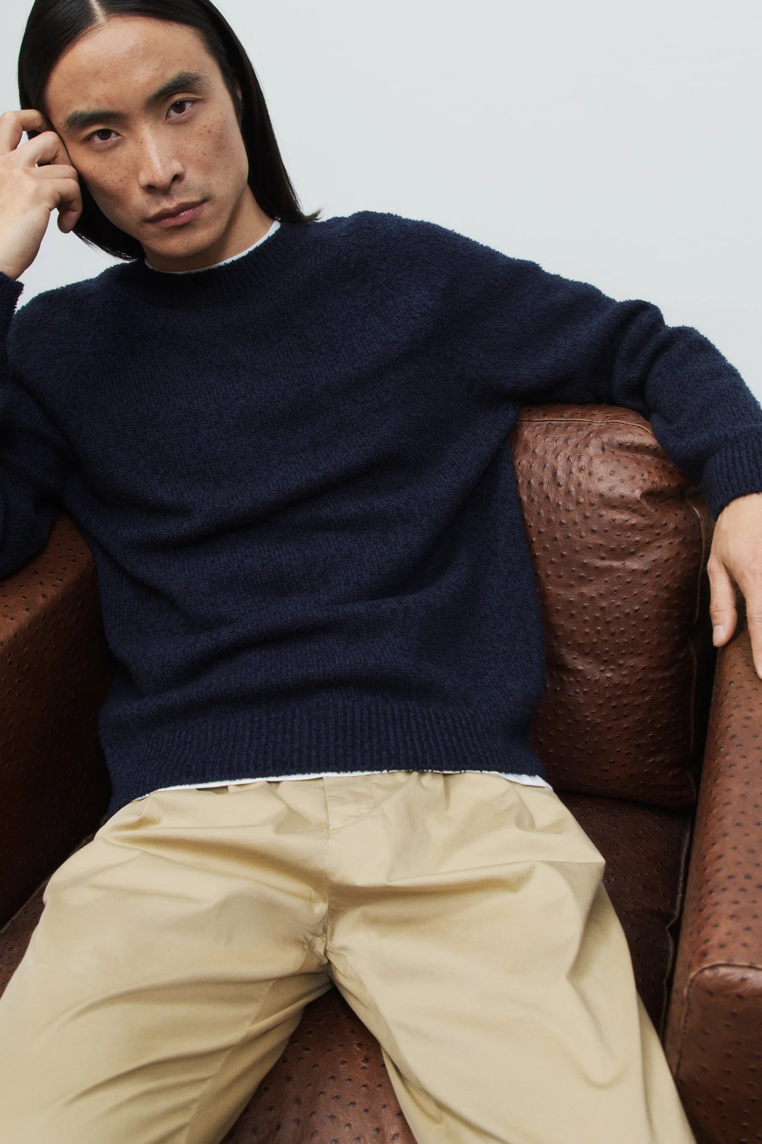 Closed Crewneck - Dark Night