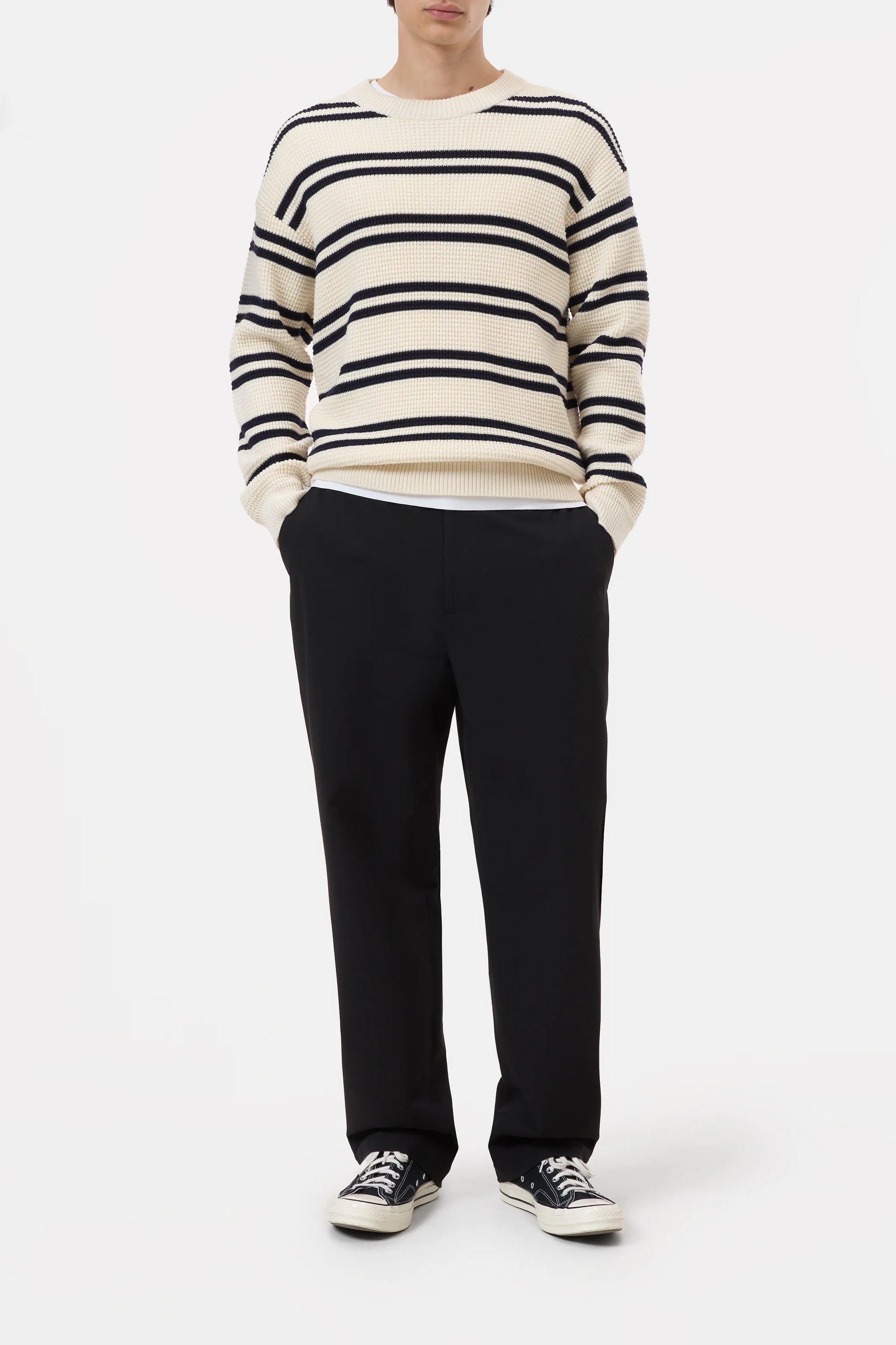 Closed Cotton-Wool Stripe Sweater