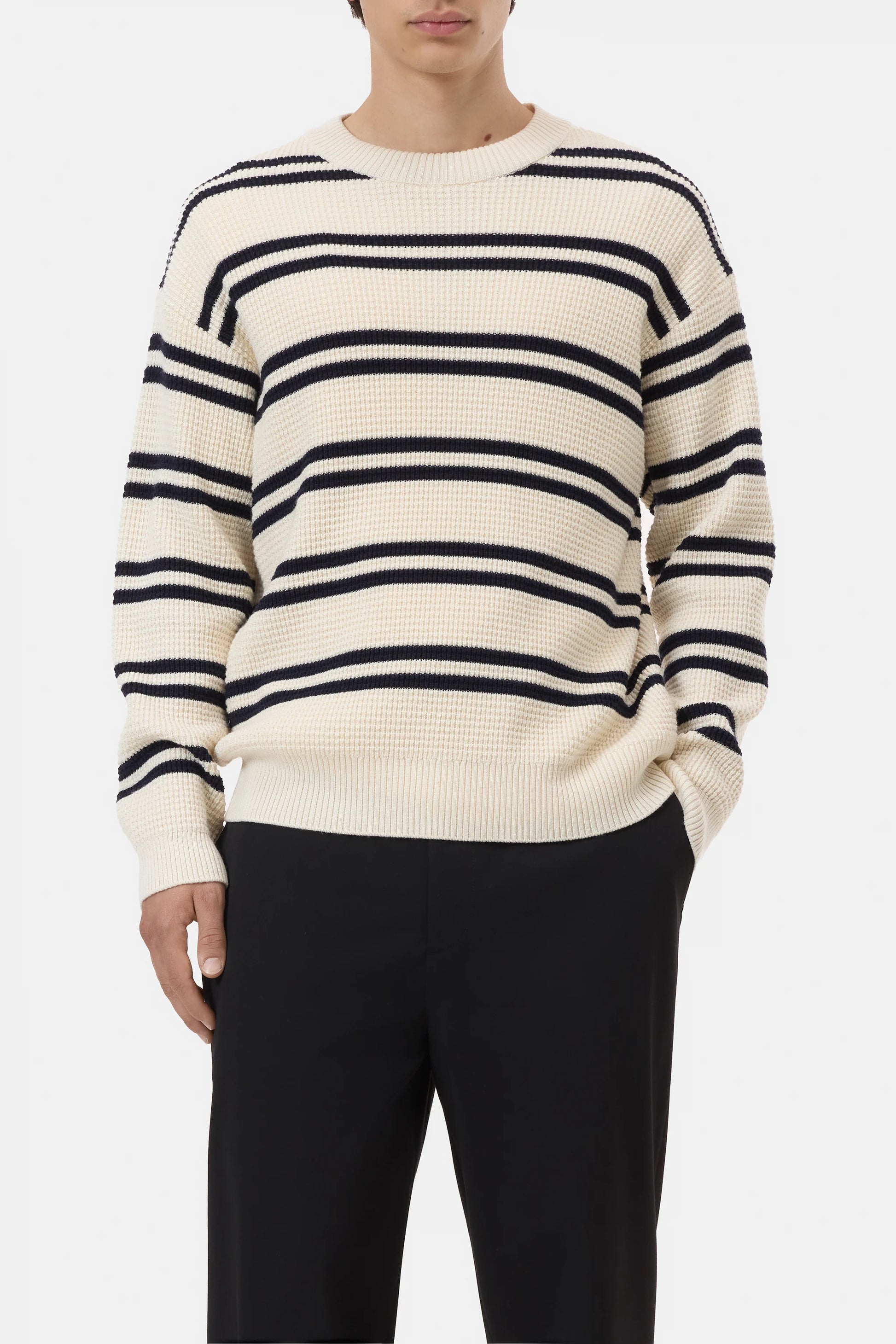 Closed Cotton-Wool Stripe Sweater