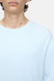 Closed Fine Knit Jumper - Light Sky Blue