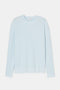 Closed Fine Knit Jumper - Light Sky Blue