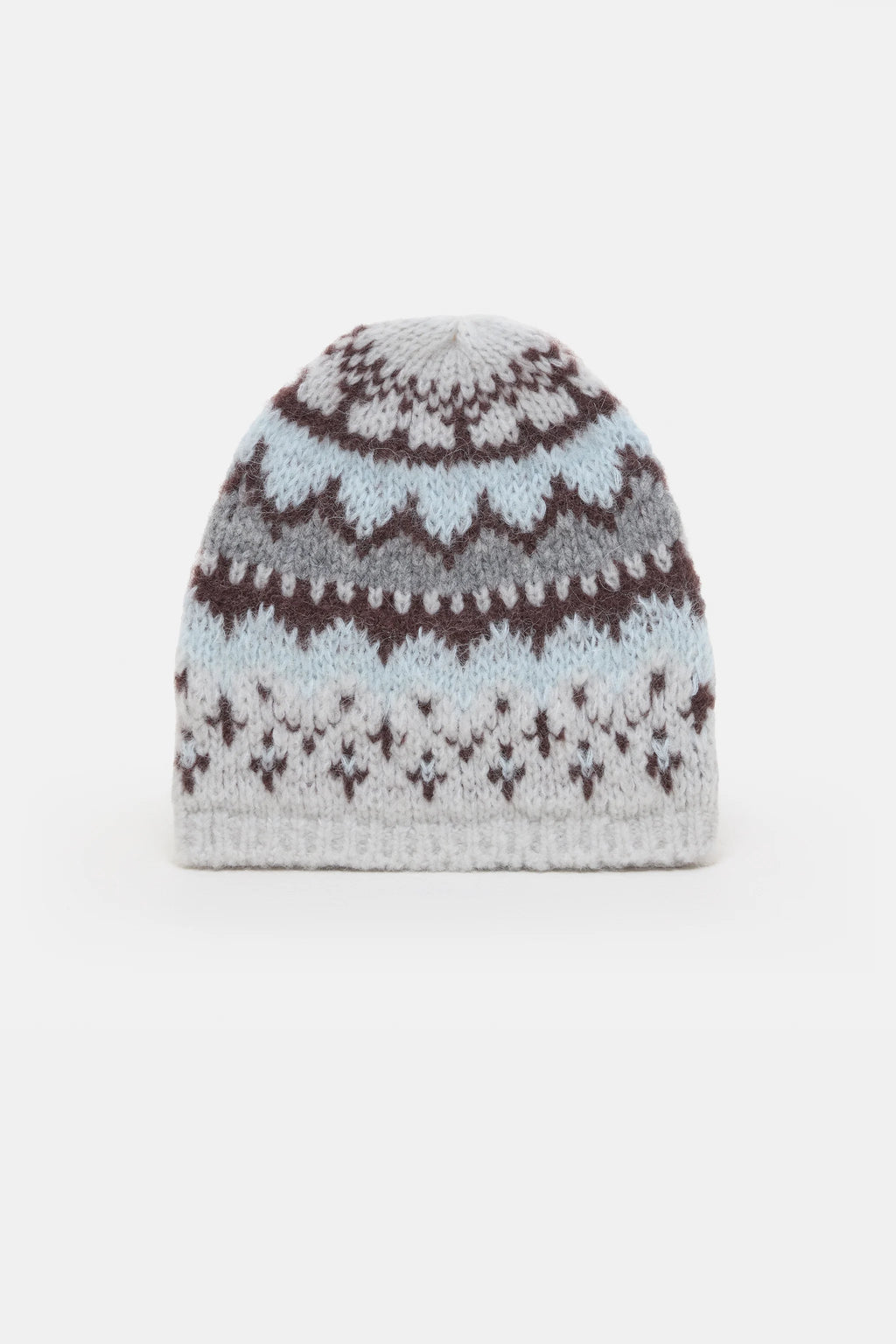Closed Norvegian Hat - Cloud Cream