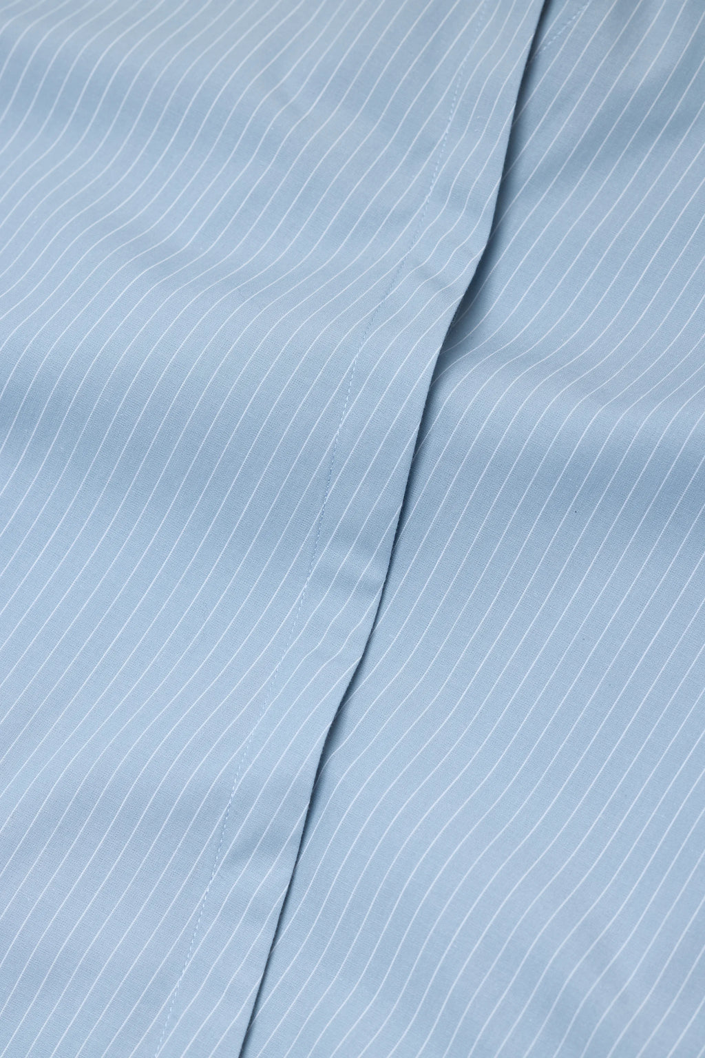 Closed Asymmetric Cotton Blouse - Breeze Blue