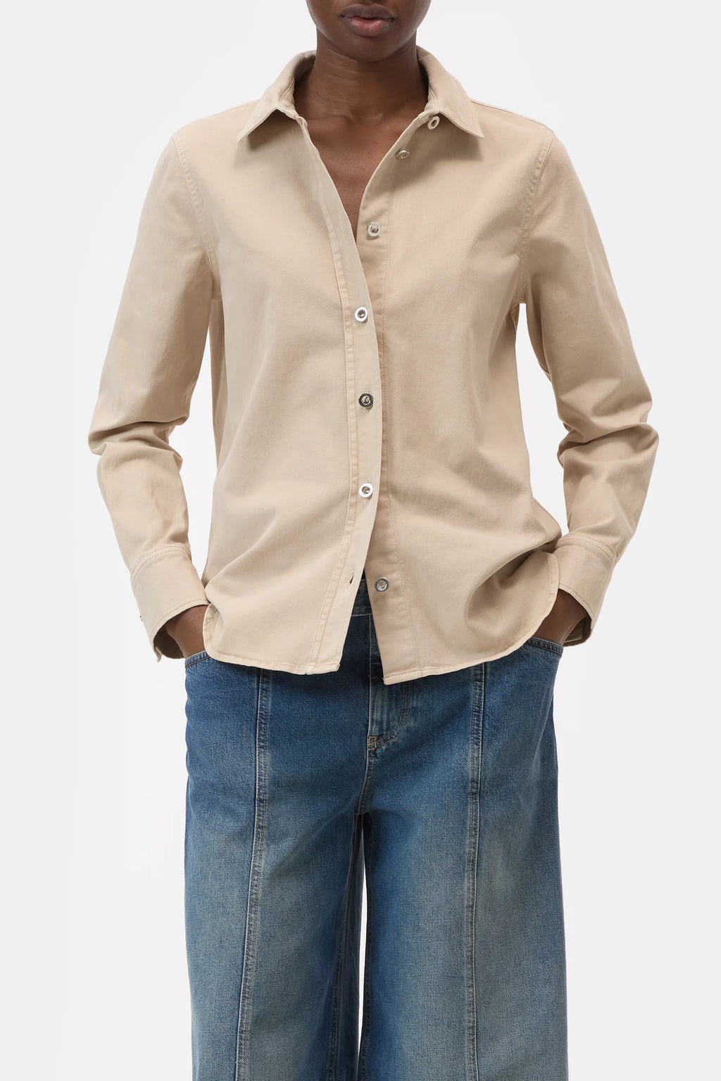 Closed Classic Shirt - Clay Beige
