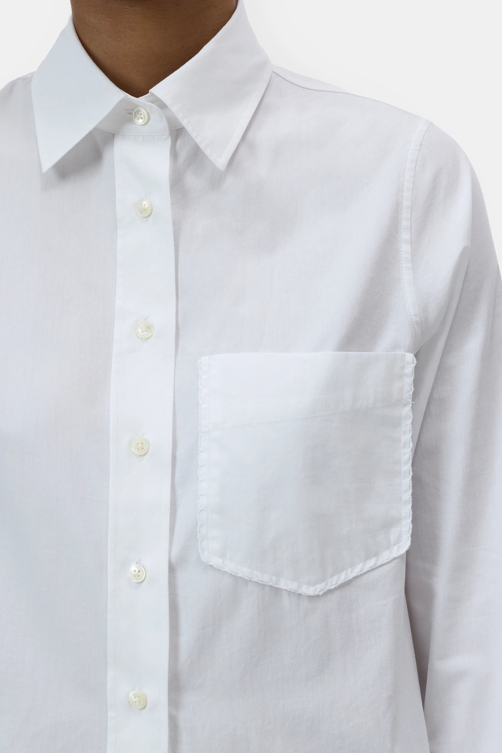 Closed Lace Detail Shirt