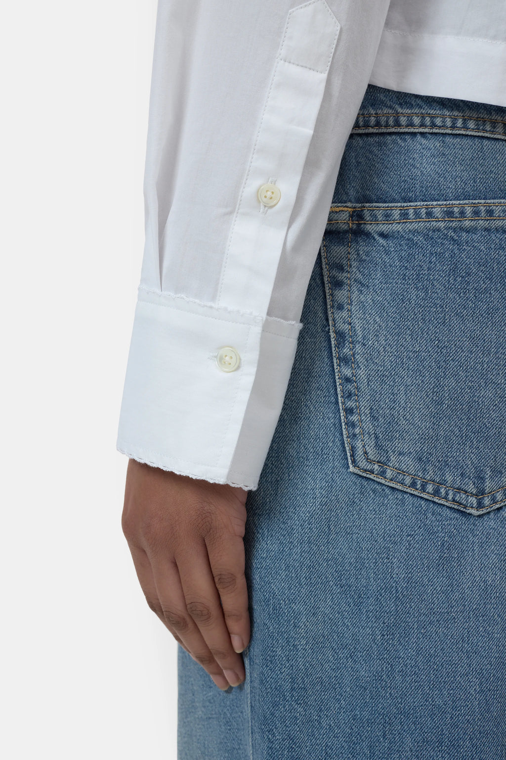 Closed Lace Detail Shirt