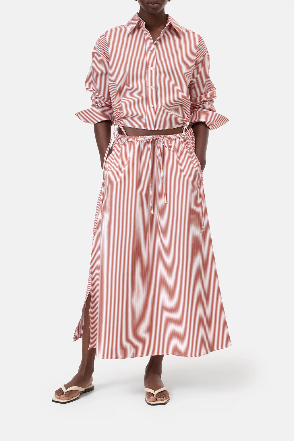 Closed Gathered Shirt