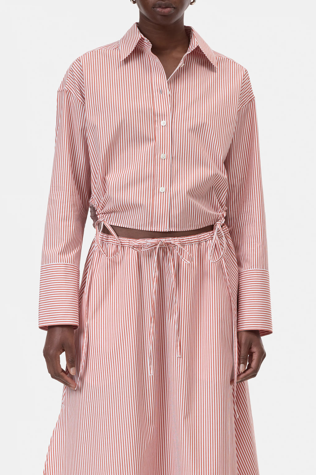 Closed Gathered Shirt