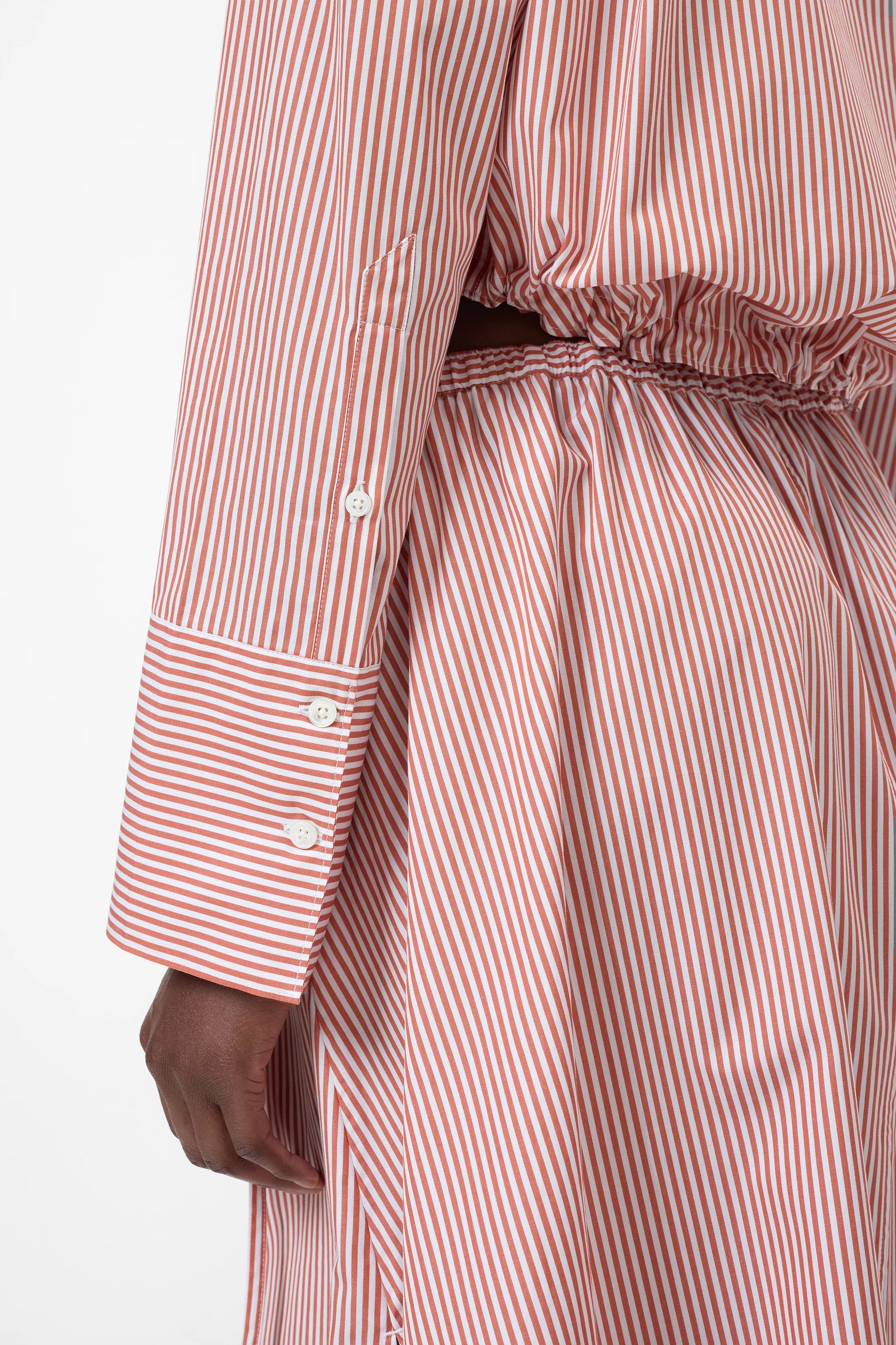 Closed Gathered Shirt