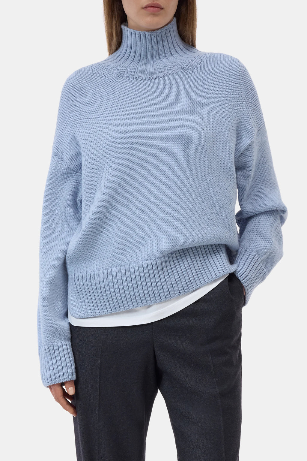 Closed Rolli Longsleeve - Powder Blue