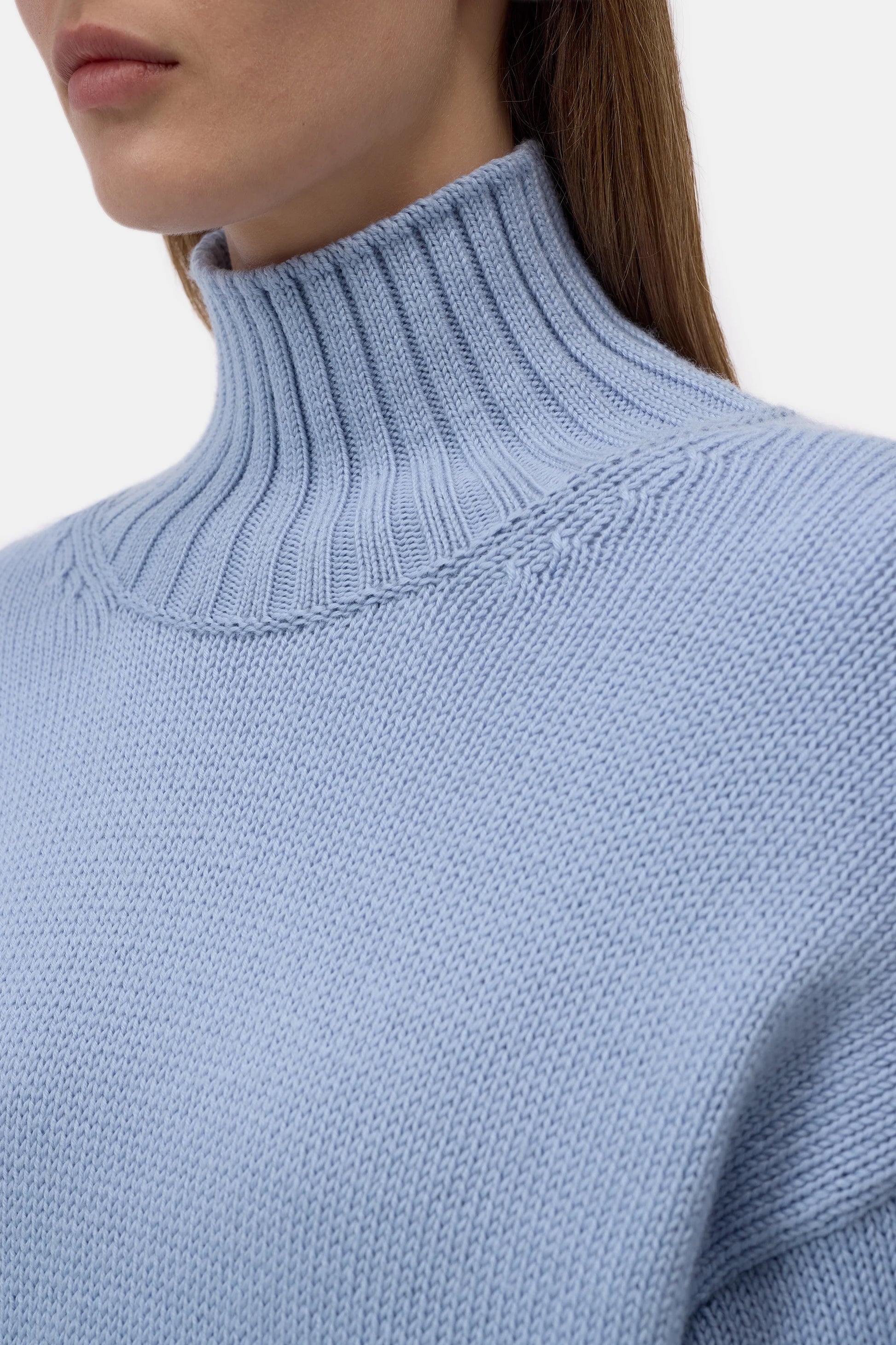 Closed Rolli Longsleeve - Powder Blue