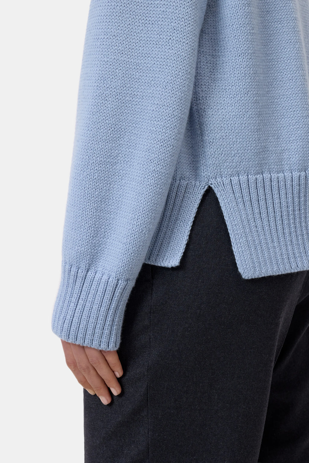 Closed Rolli Longsleeve - Powder Blue