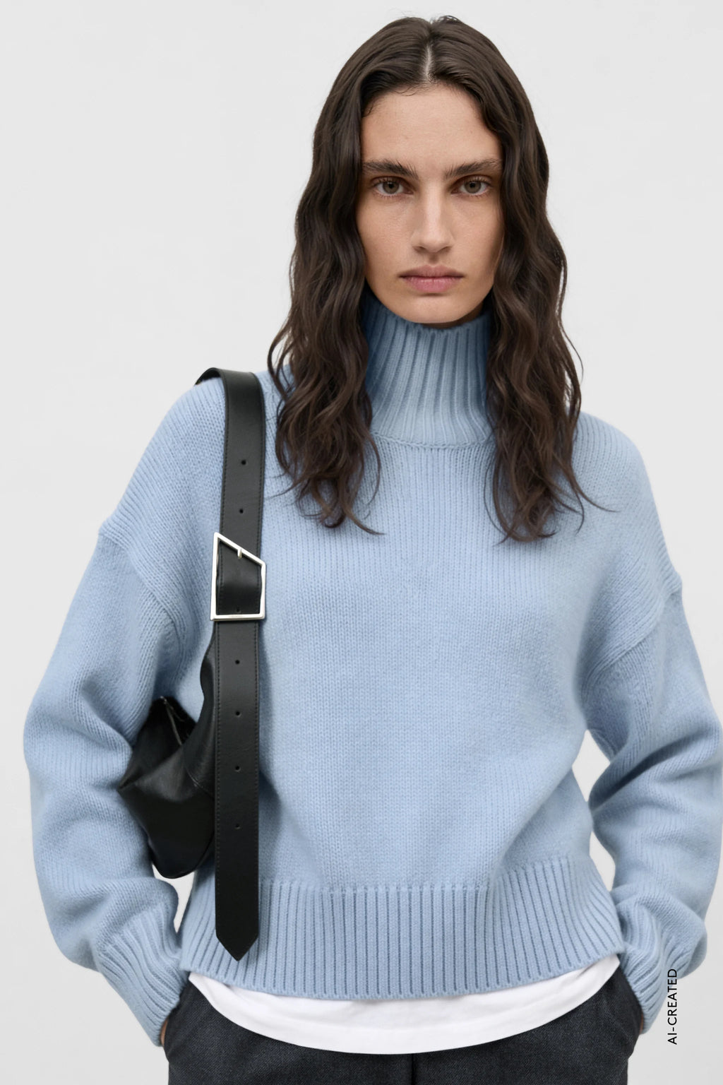 Closed Rolli Longsleeve - Powder Blue