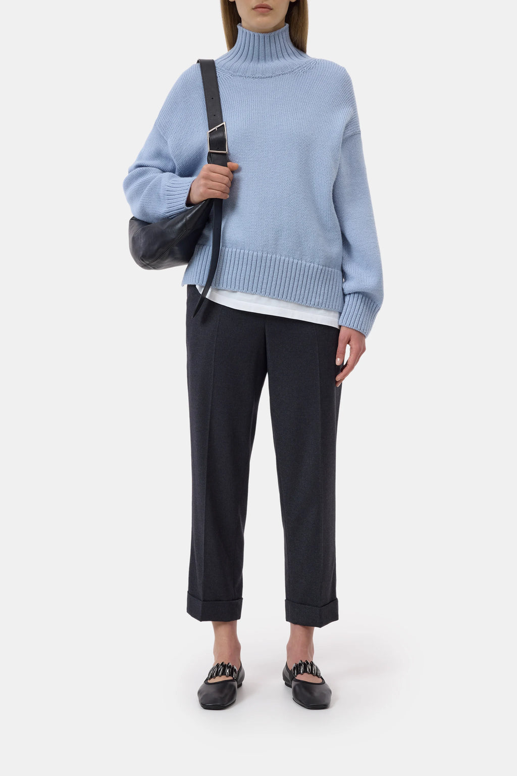 Closed Rolli Longsleeve - Powder Blue