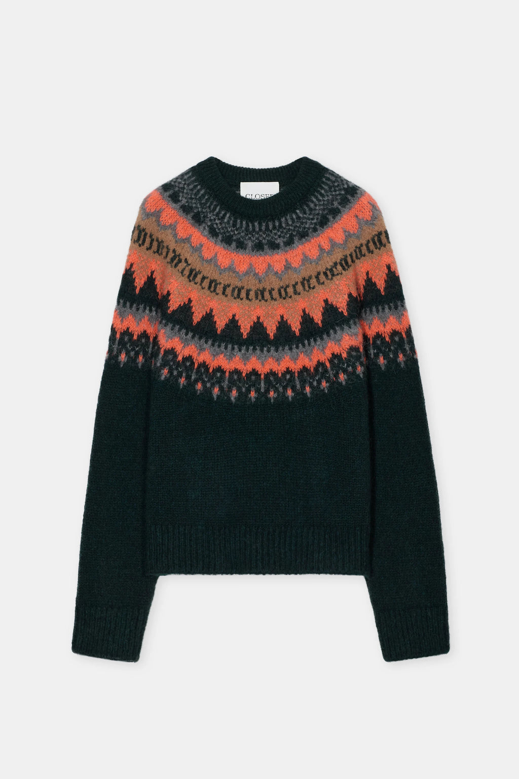 Closed Pullover - Shadow Green