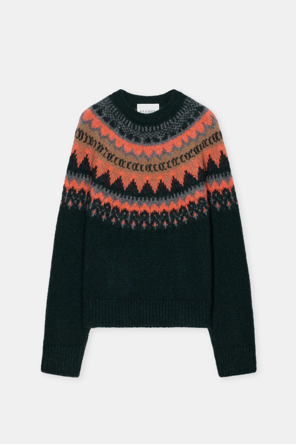 Closed Pullover - Shadow Green