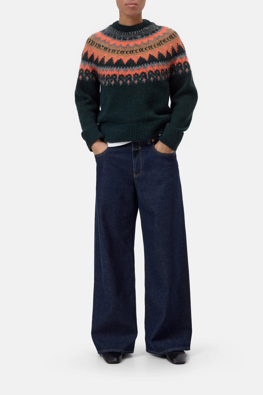 Closed Pullover - Shadow Green