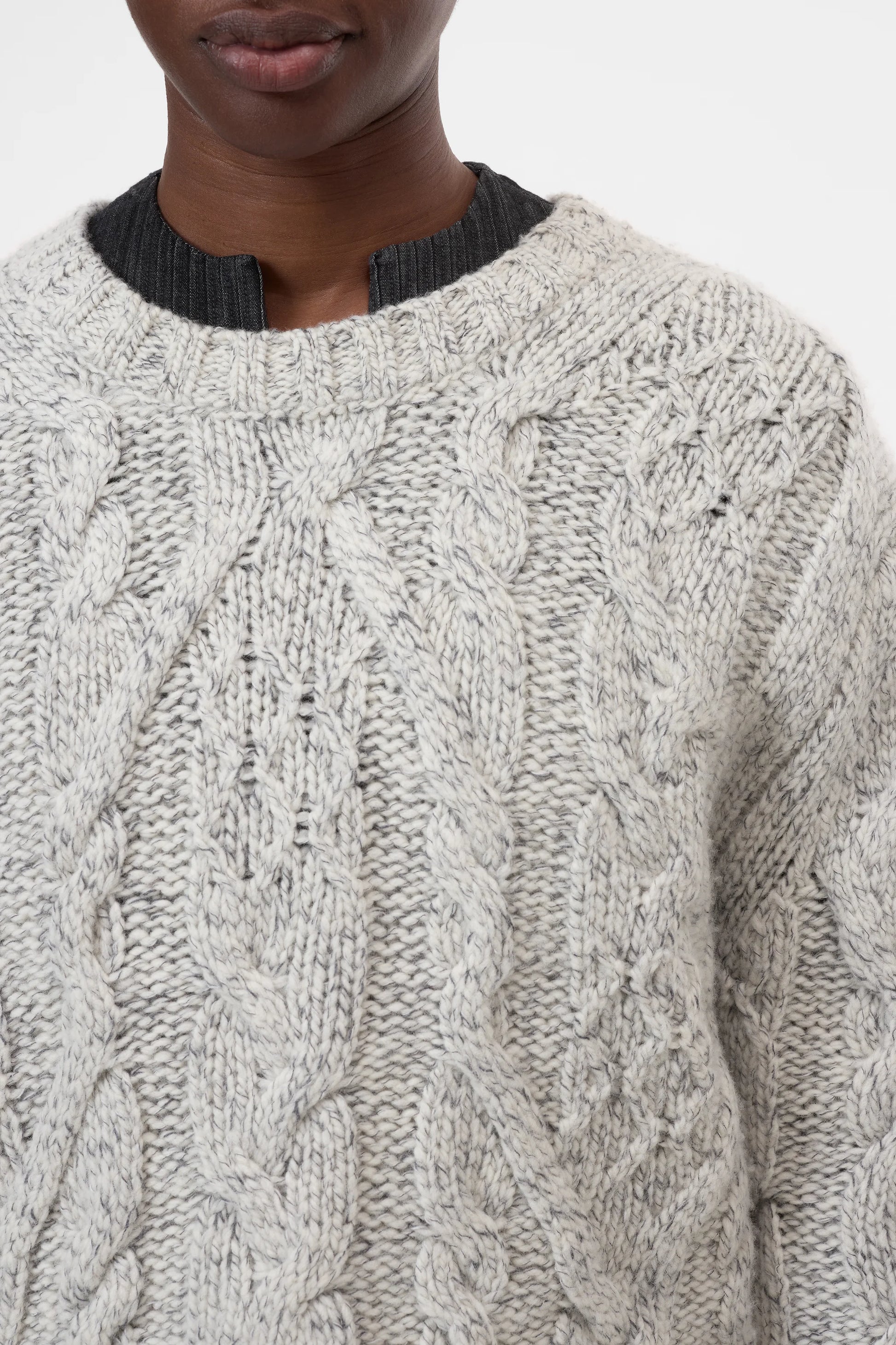 CLOSED Cable Knit Pullover - Shetland