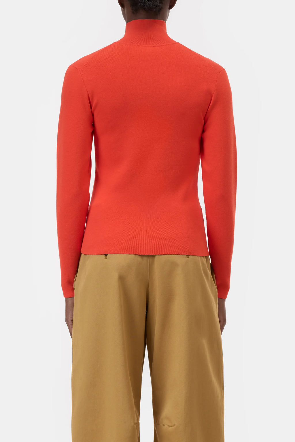 Closed Half-zip knit - Coral Zip