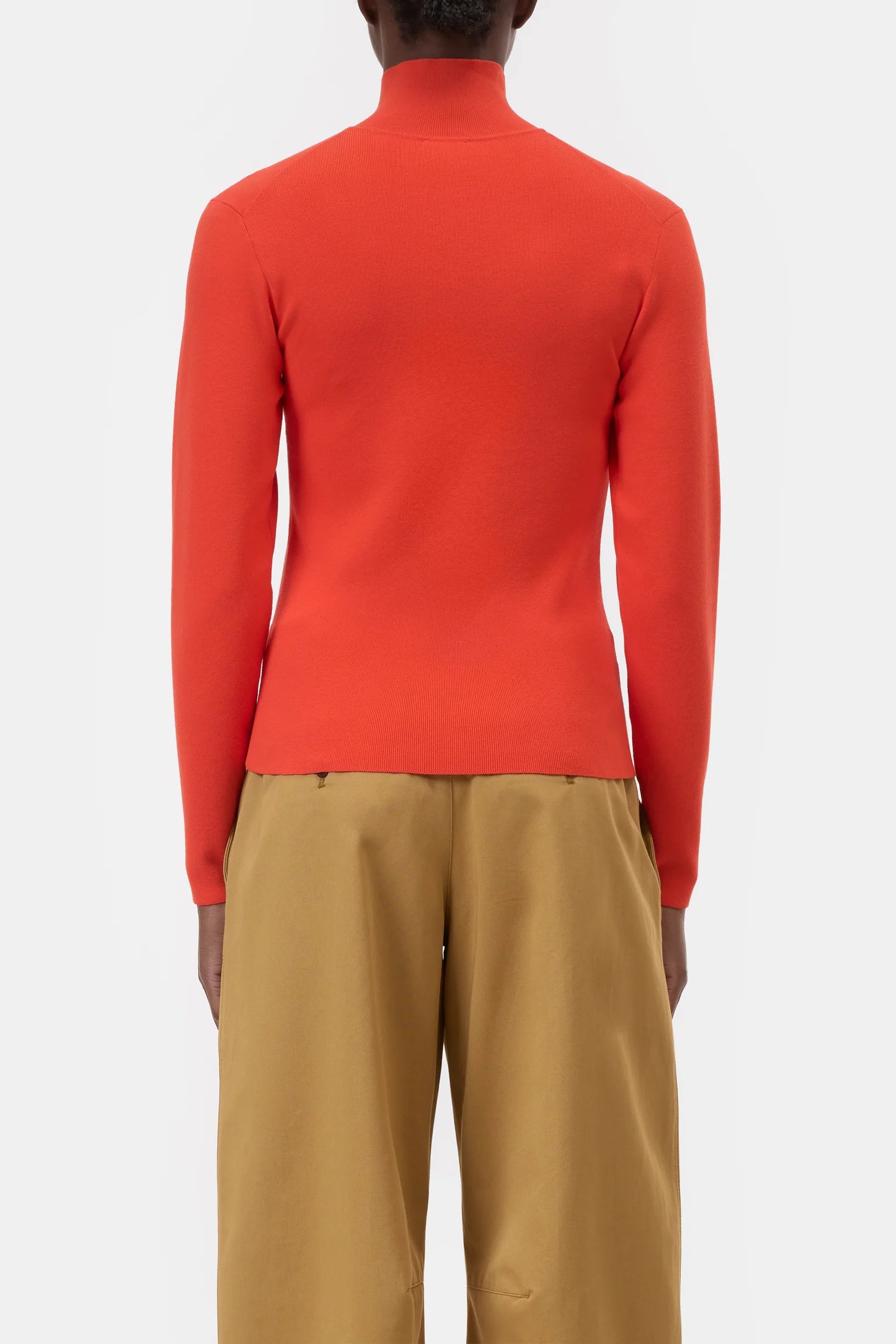Closed Half-zip knit - Coral Zip