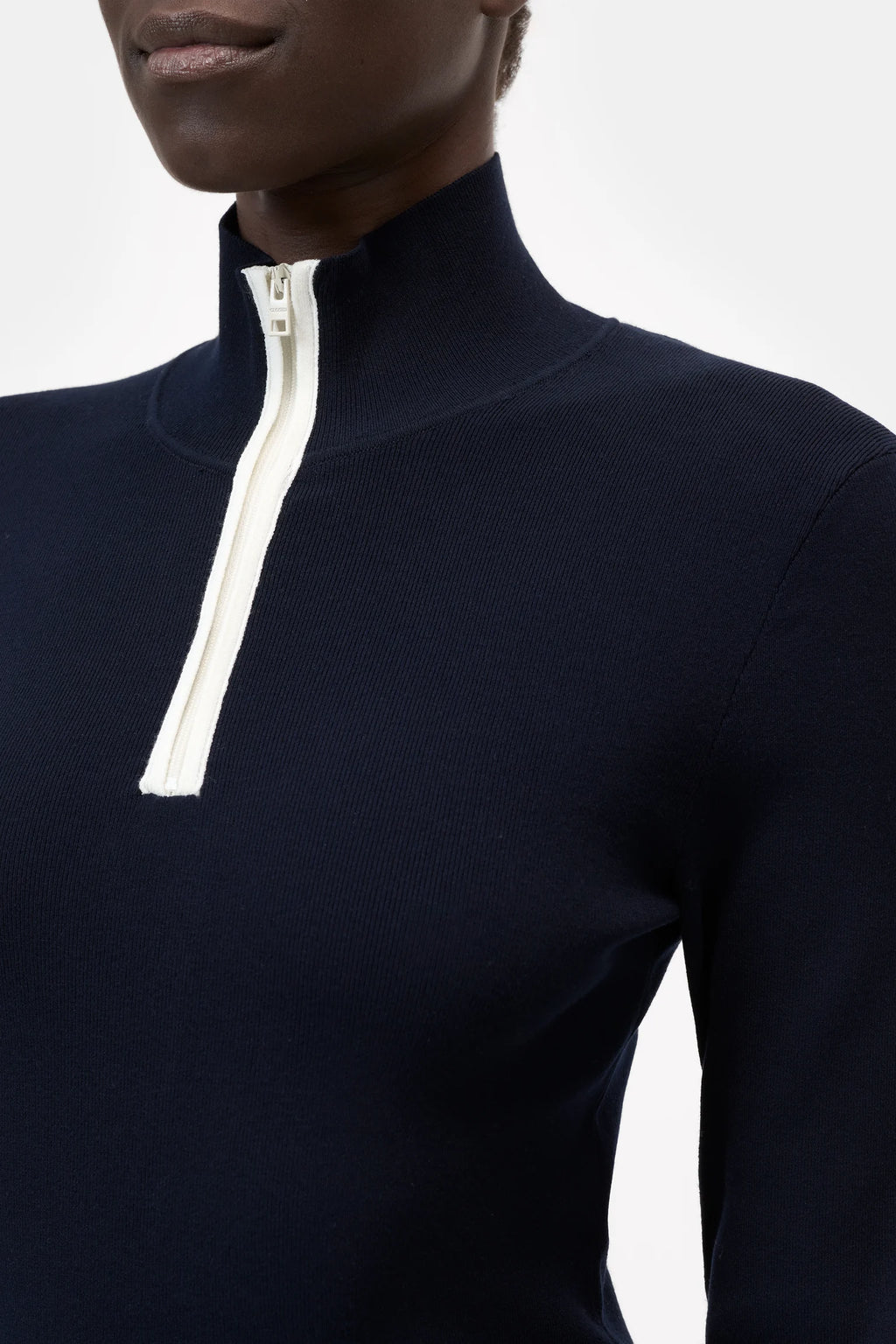 Closed Half-zip knit - Dark Night