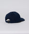 Merz b. Schwanen CAP01 Swan Logo Cap, Organic Cotton Gabardine, Low Profile - Night Blue