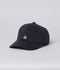 Merz b. Schwanen CAP01 Swan Logo Cap, Organic Cotton Gabardine, Low Profile - Charcoal