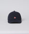 Merz b. Schwanen CAP01 Swan Logo Cap, Organic Cotton Gabardine, Low Profile - Charcoal