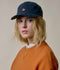 Merz b. Schwanen CAP01 Swan Logo Cap, Organic Cotton Gabardine, Low Profile - Charcoal