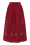 Carolina K Larissa Skirt - Red