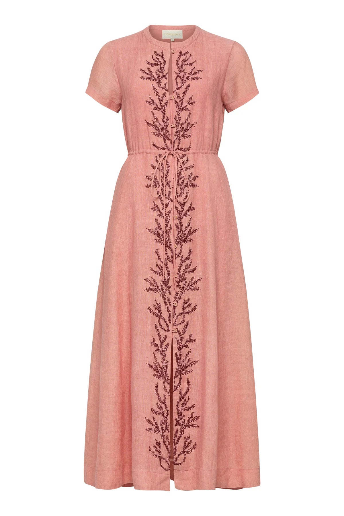 Carolina K Yvonne Dress - Rose