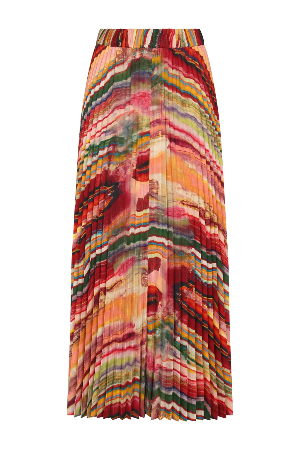 Carolina K Cleo Skirt - Ruby Marble