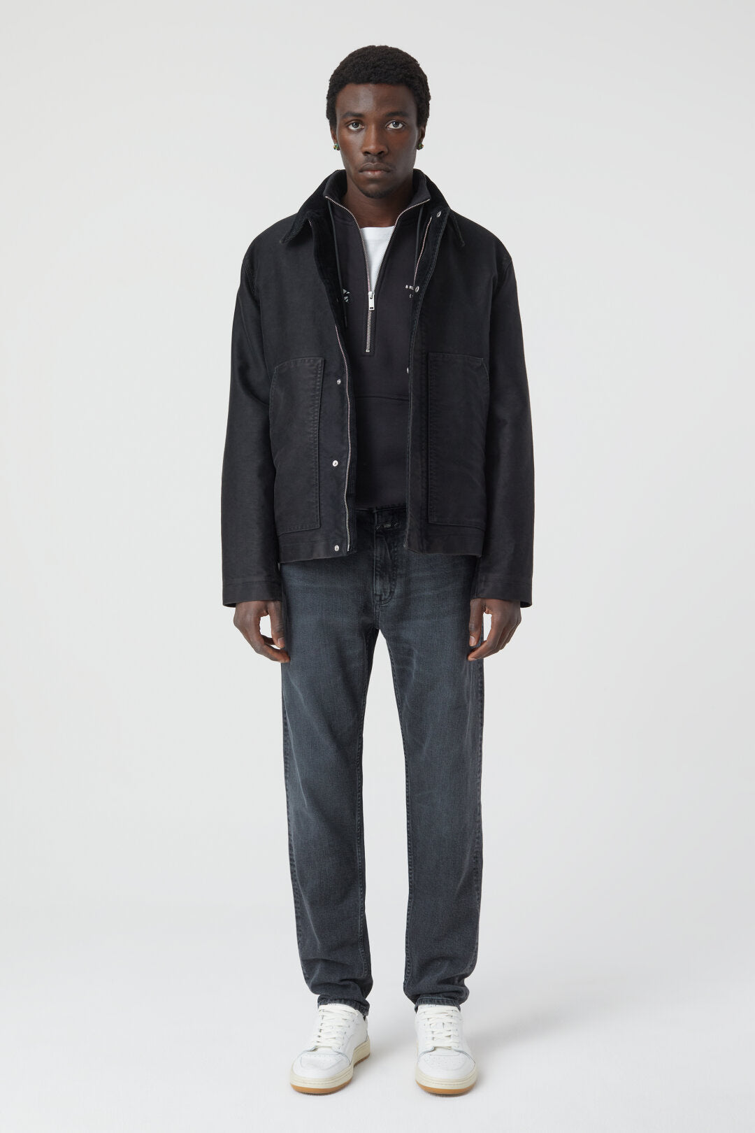 Closed Denim Style Cooper Tapered - Dark Grey