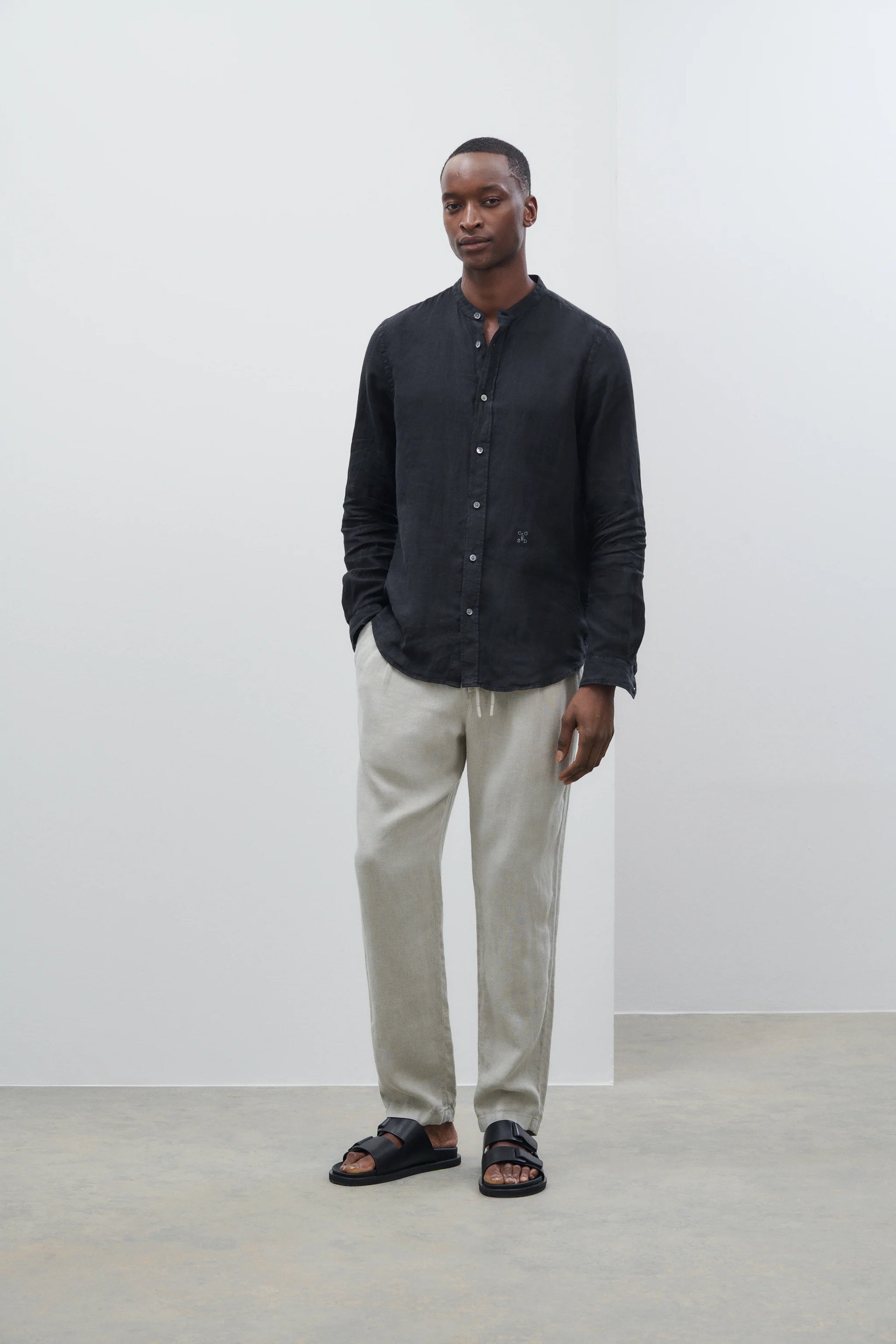 Closed Vigo Tapered  - Grey