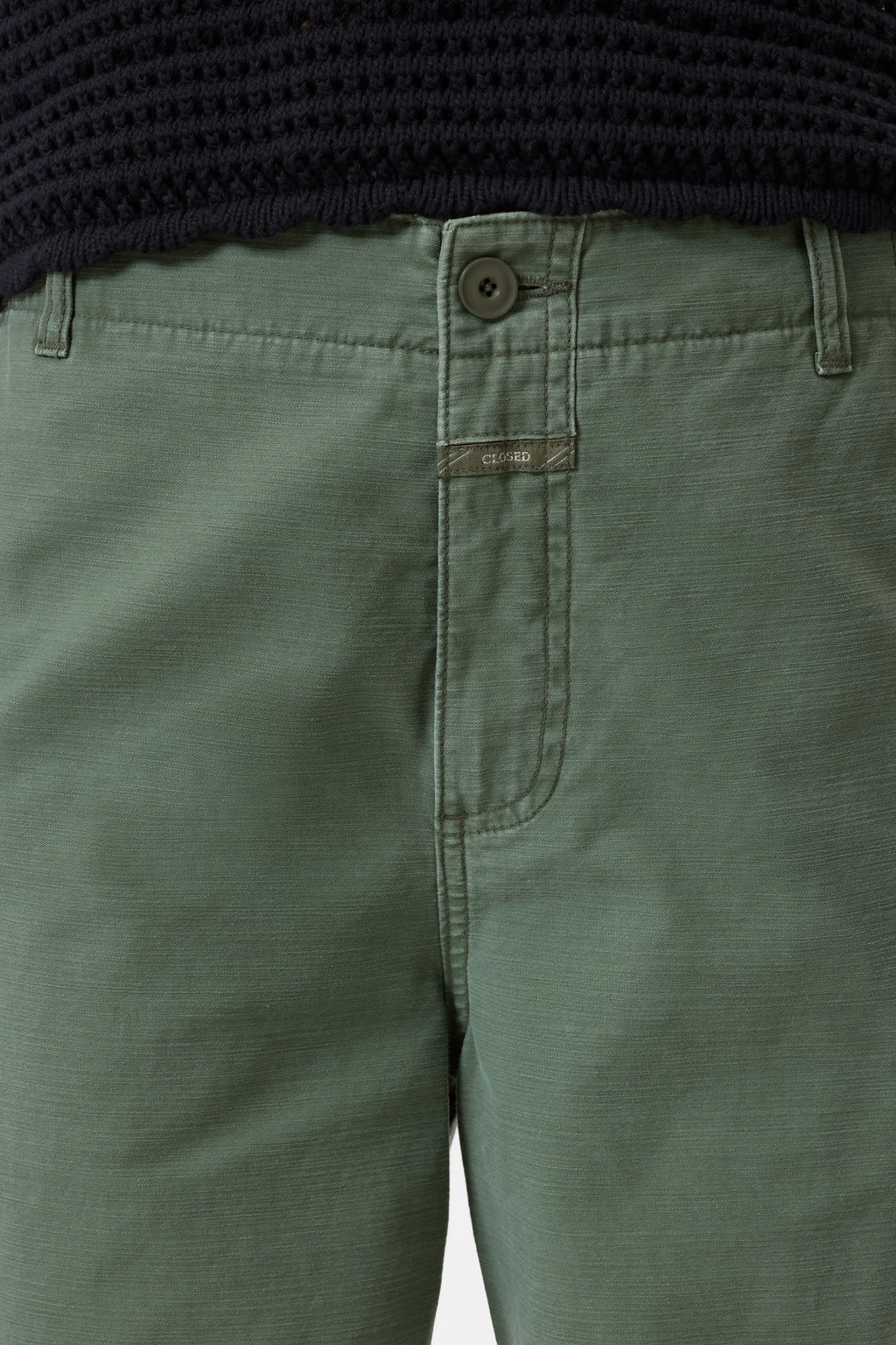 Closed Relaxed pants - Rovea - Matcha Green