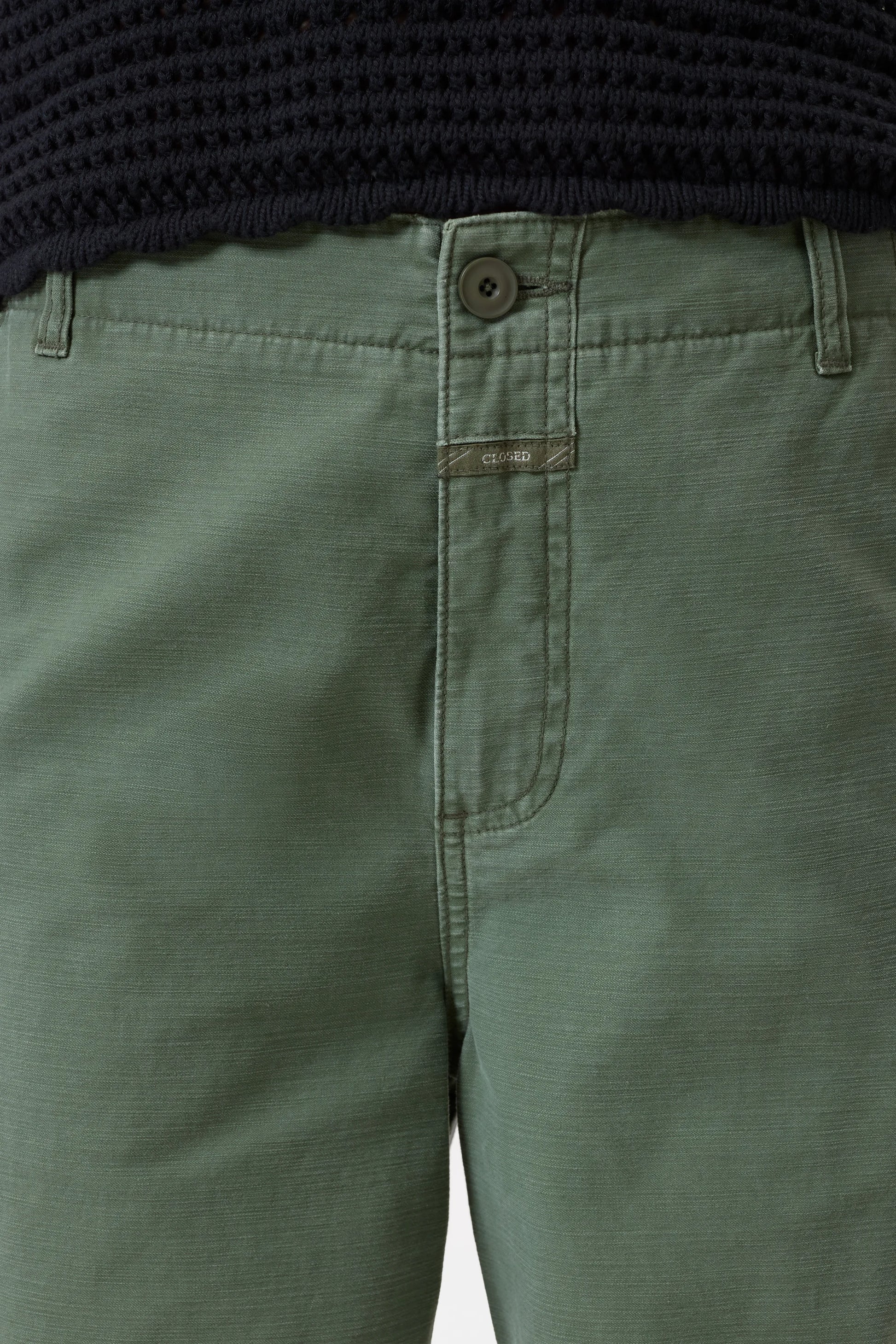 Closed Relaxed pants - Rovea - Matcha Green