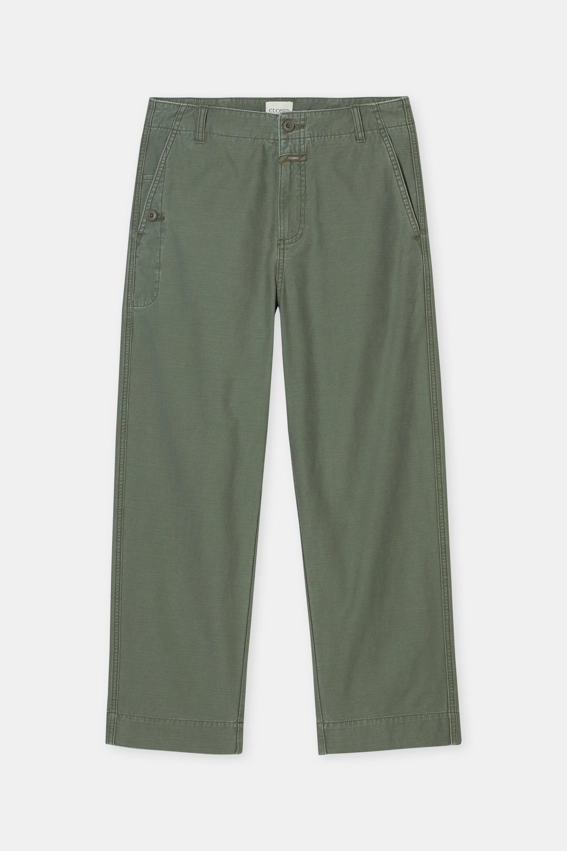Closed Relaxed pants - Rovea - Matcha Green