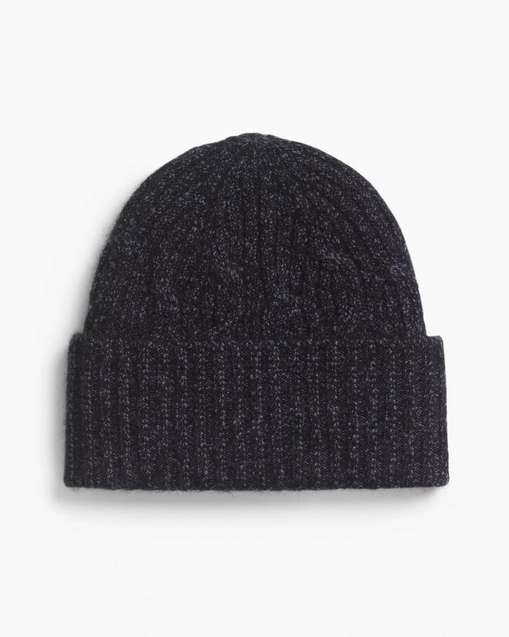 Rag & Bone Cable-Knit Beanie - Navy Multi