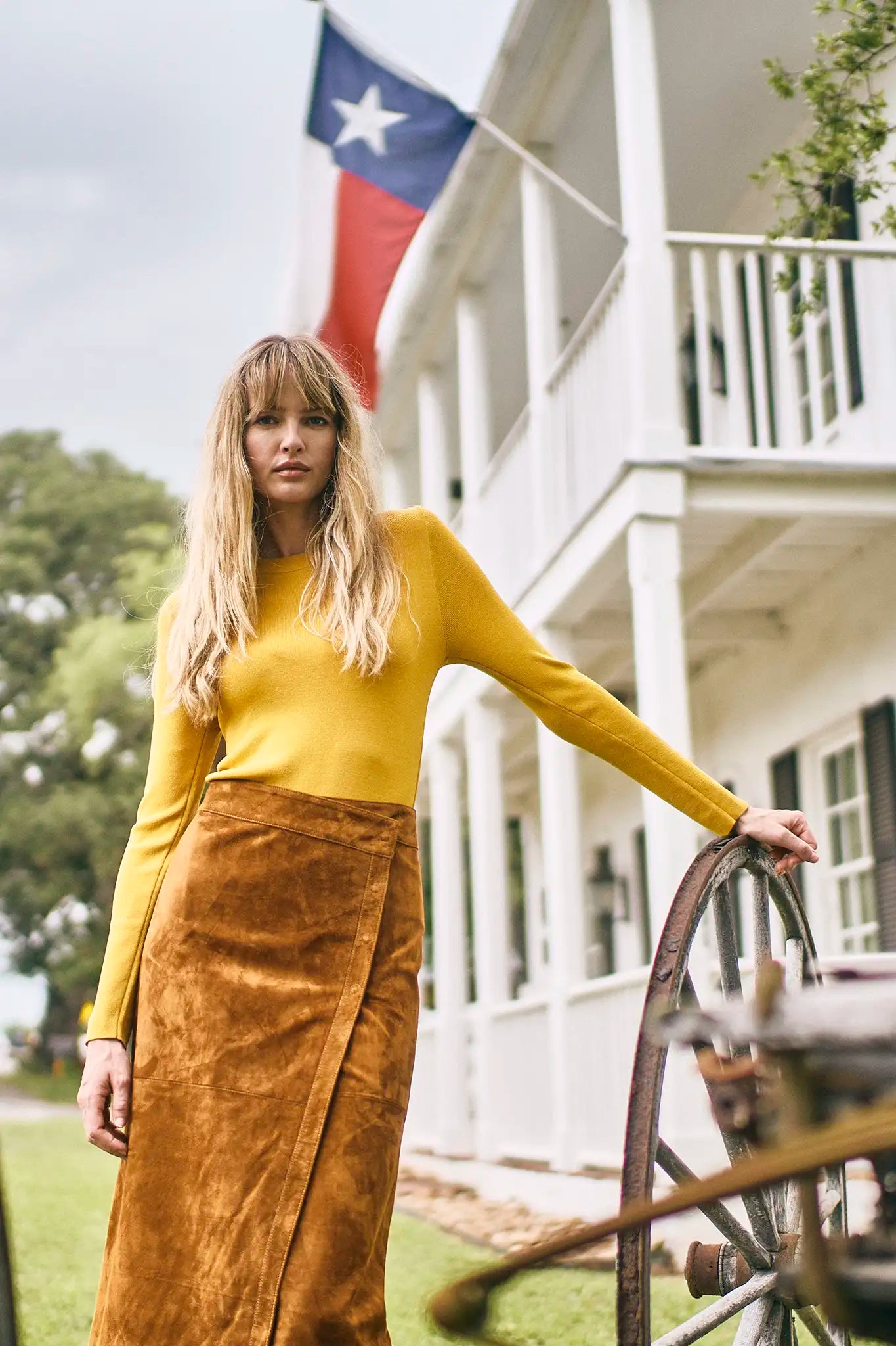 Hunter Bell Winona Skirt - Nutmeg