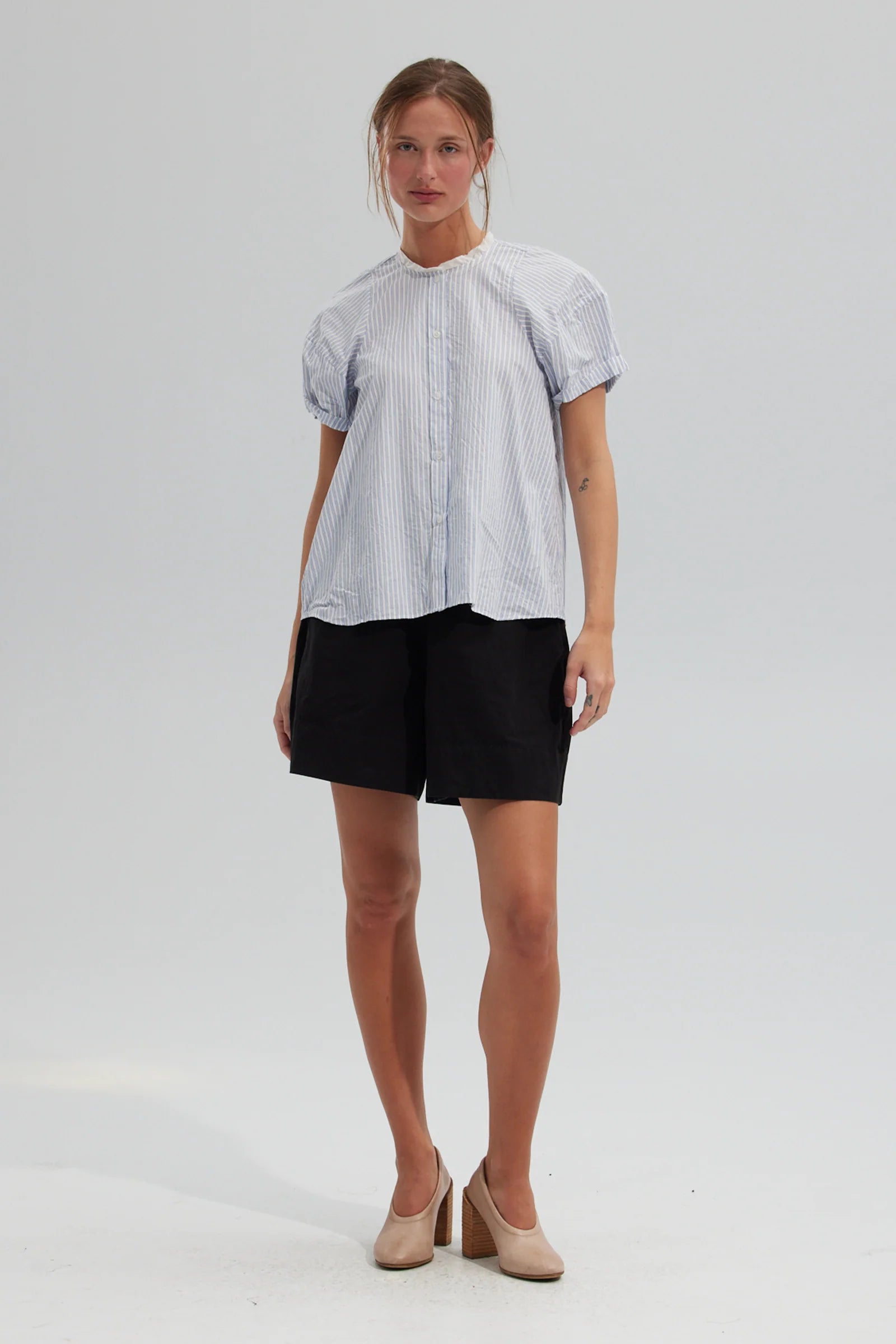 Fabiana Pigna - Calun Blouse  - Blue Stripe