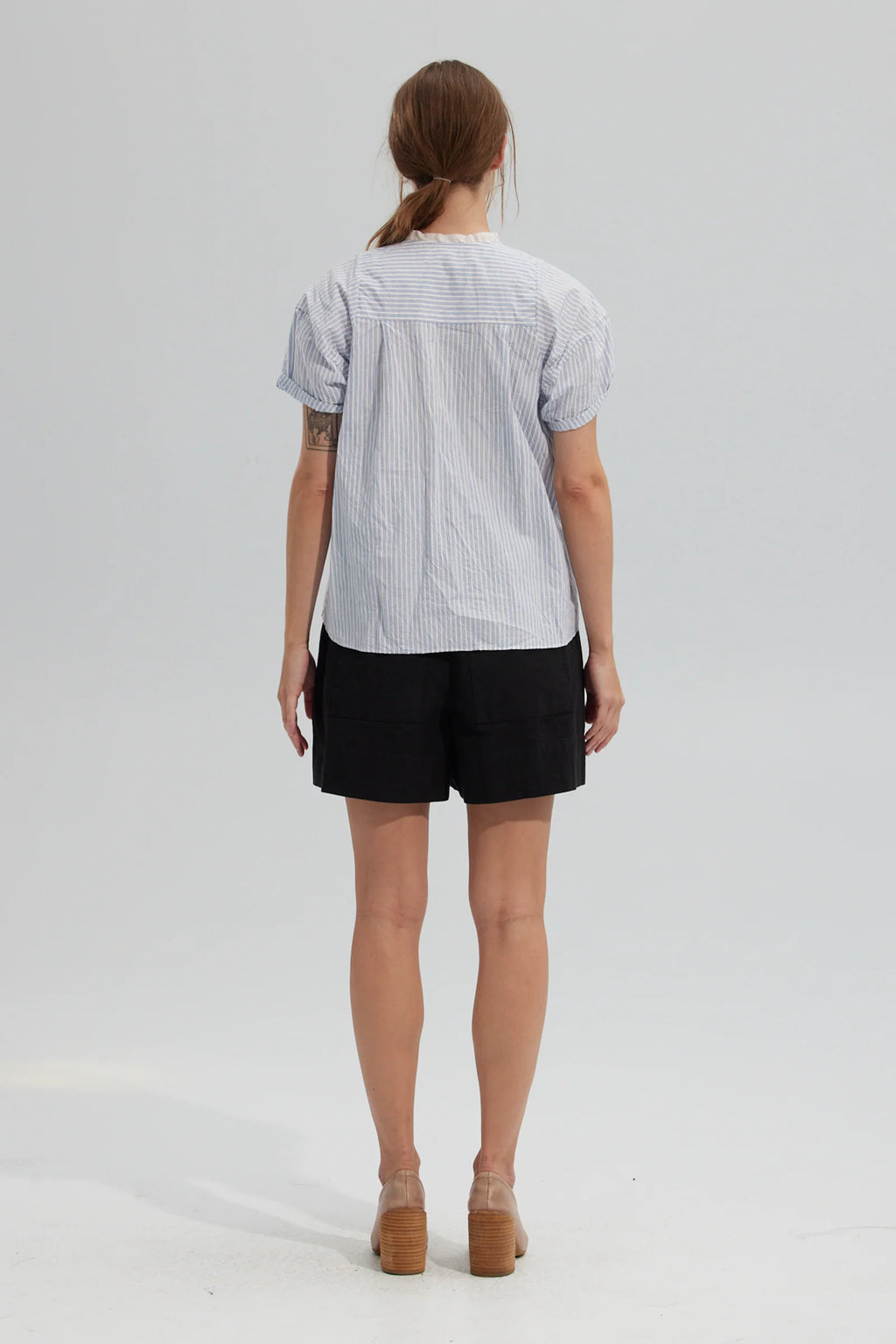 Fabiana Pigna - Calun Blouse  - Blue Stripe