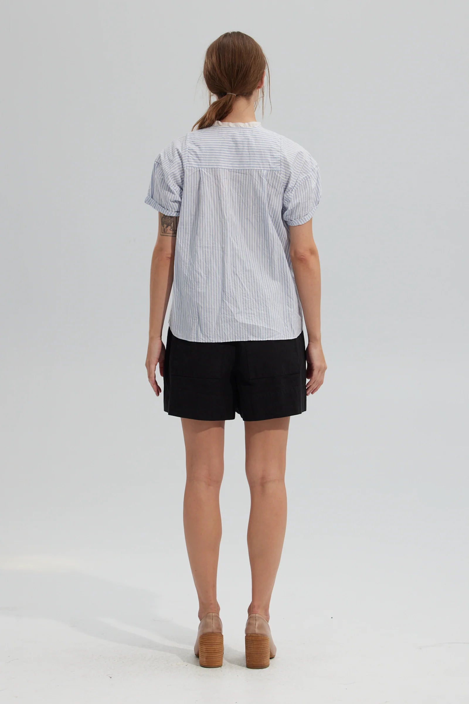 Fabiana Pigna - Calun Blouse  - Blue Stripe