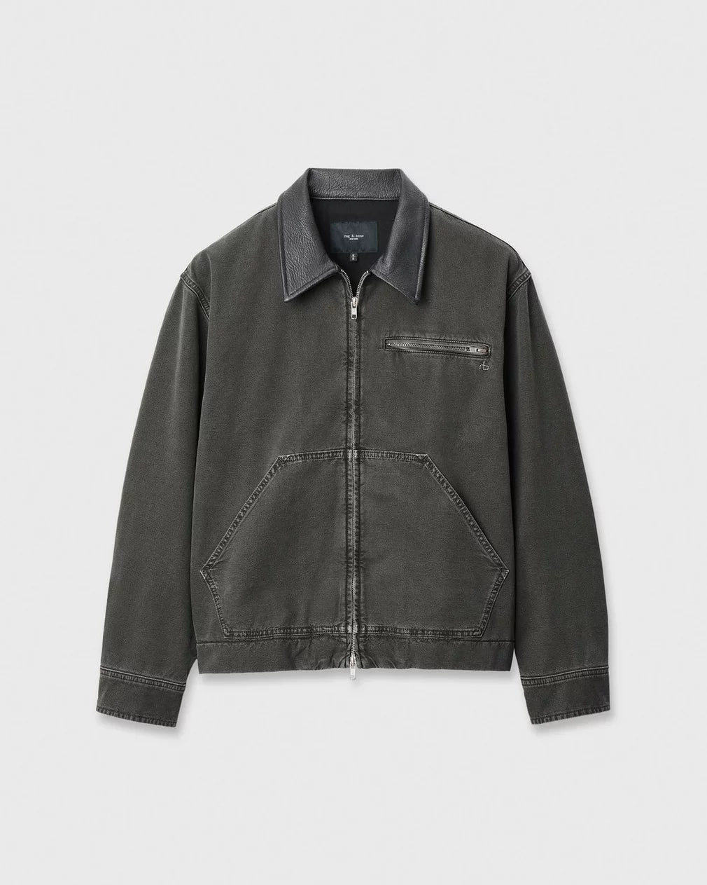 Rag & Bone Canvas Workwear Jacket - Dark Green
