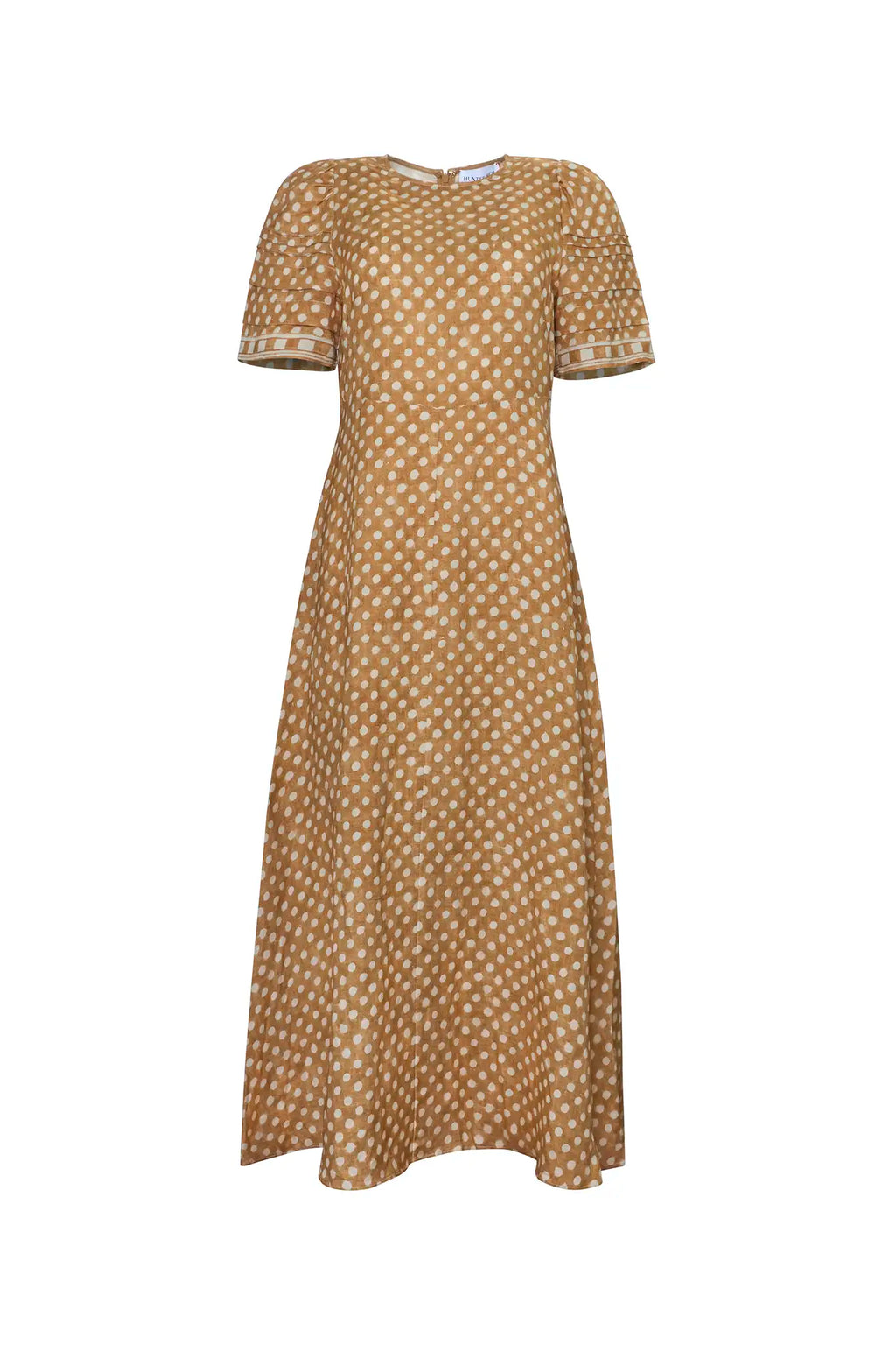 Hunter Bell Casey Dress - Coconut Sand Dot