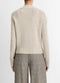 Vince Cashmere Donegal Cardigan - Biscuit Donegal