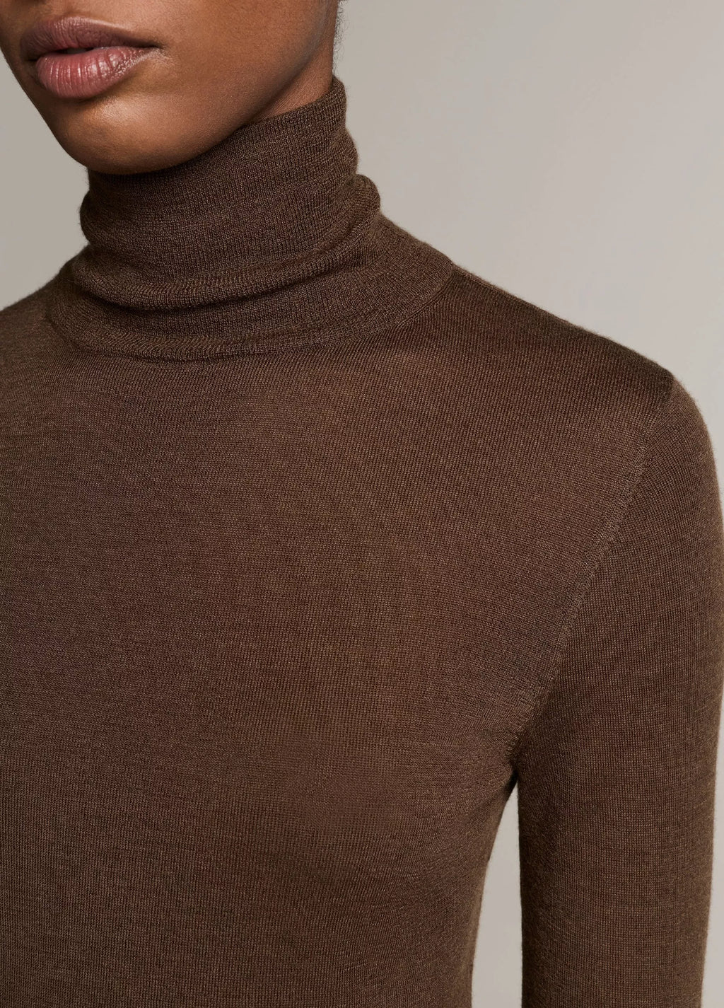 Vince Cashmere Turtleneck Sweater - Pinewood