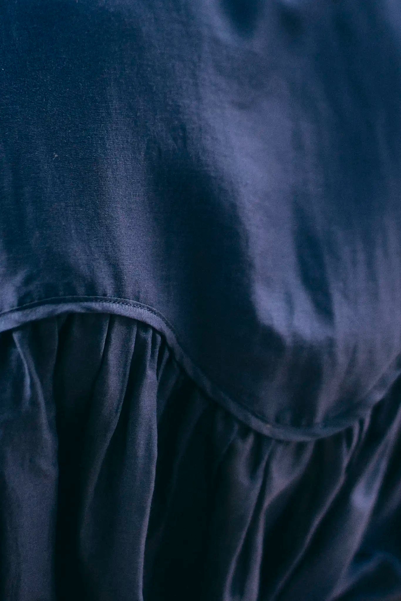 Hunter Bell Celeste Blouse - Dark Navy