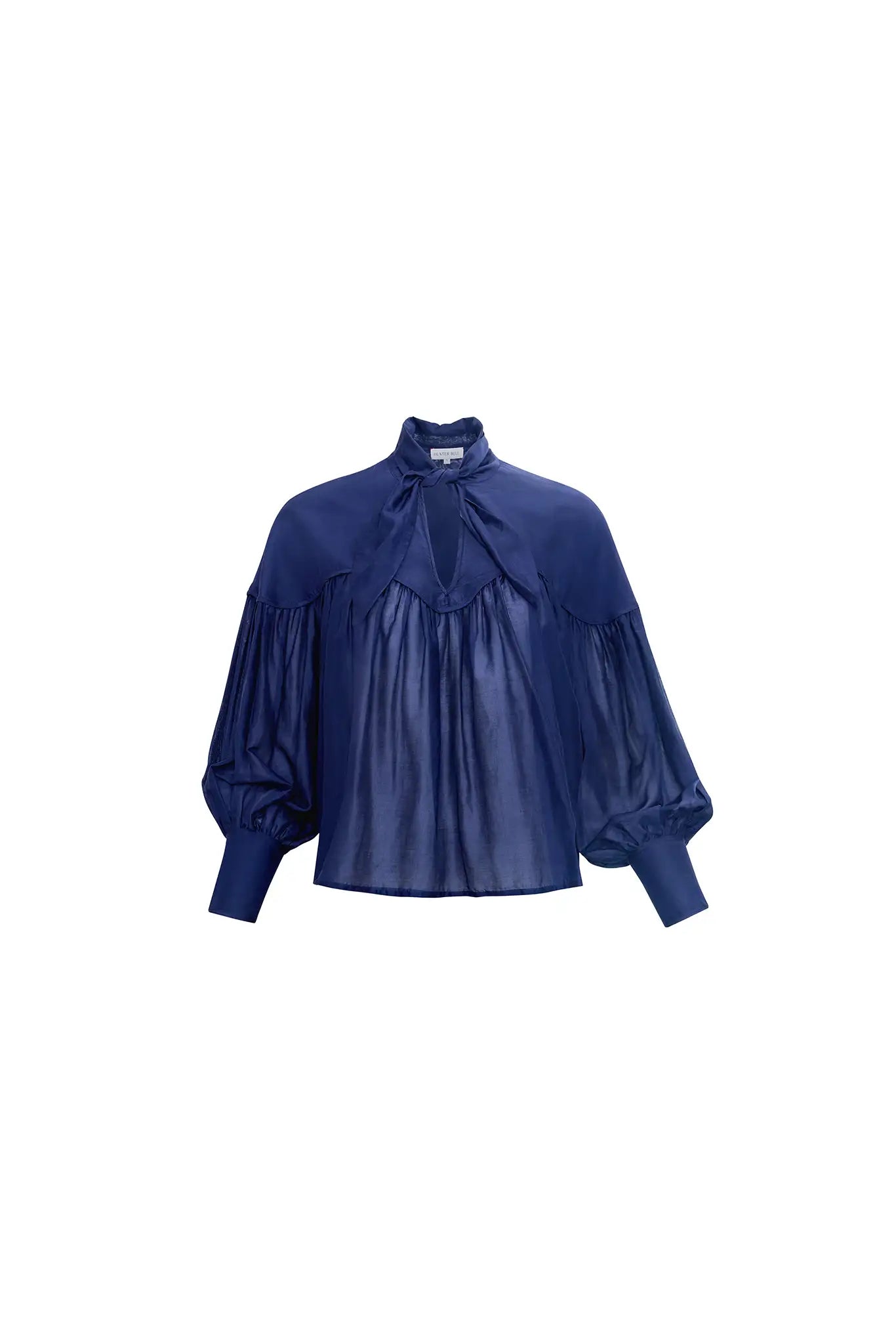 Hunter Bell Celeste Blouse - Dark Navy