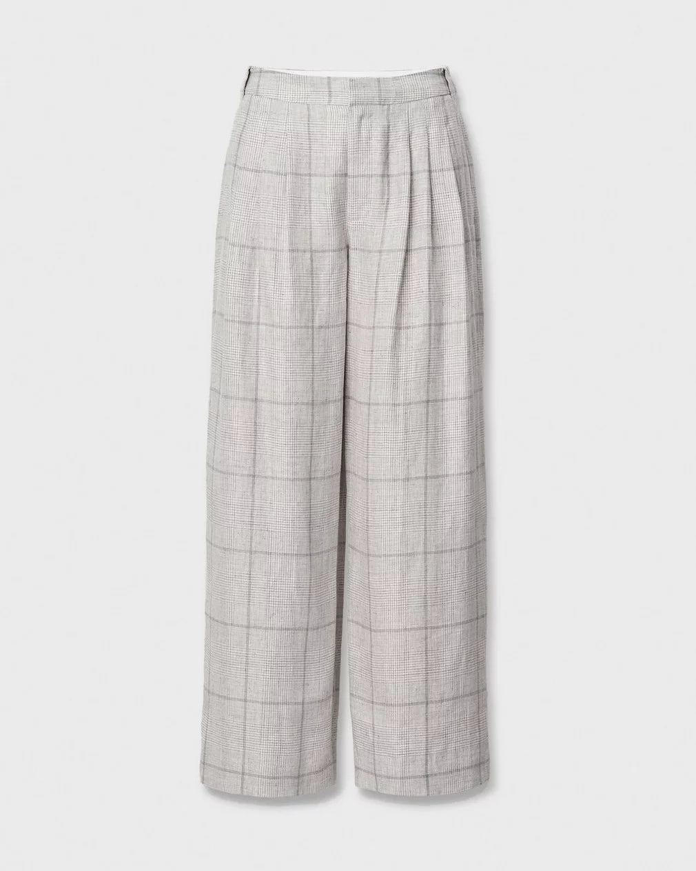 Rag & Bone Chappell Plaid Linen Pants